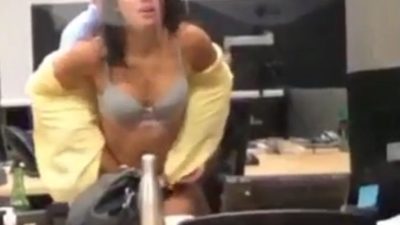 Boss fucked hard her junior