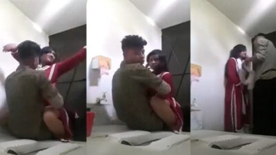 Beautiful Babe Washroom Fucking In By Lover