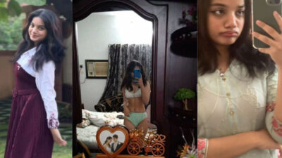 Horny Desi GF Snapchat inbox Special Teasing Stripping Full NUDE