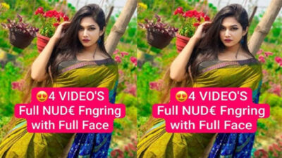 Horny Desi GF Latest Most Exclusive Viral Stuff Full Nude Fingering with Full Face