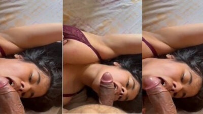 Extremely Sexy Wife Sucking Dick