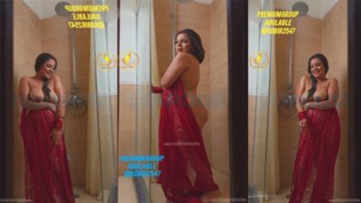 Hot Model Barsha Seducing Bath