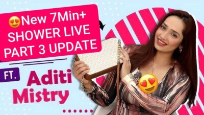ADITI MISTRY New PART 3 UPDATE SHOWER LIVE HUGE BOOBS PRESSING HARD NIPPLE POKIES
