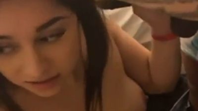 NRI girl fucking hard threesome video